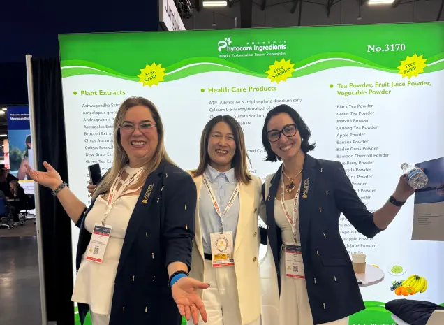 Phytocare Ingredients exhibited at booth 3170 of SupplySide Global held from Oct. 29-30, 2025 in Las Vegas, USA.